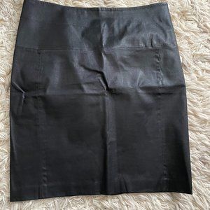 Muubaa leather pencil skirt